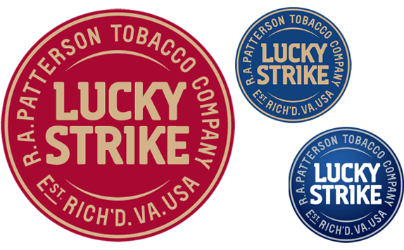 Cigarettes Logo - Brand New: Lucky Strike/s Out