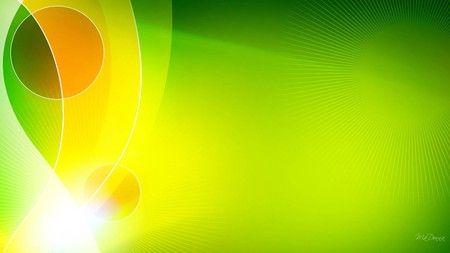 Green Yellow White Logo - Green and Yellow Teasers & Abstract Background Wallpaper