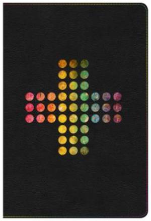 Cross and Rainbow Circle Logo - NIV Rainbow Study Bible, Pierced Cross, Indexed | Free Delivery ...