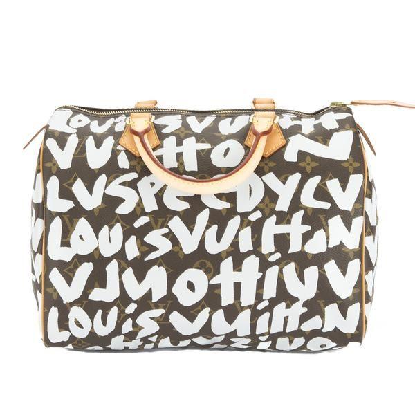 Louis Vuitton Graffiti Logo - Louis Vuitton Stephen Sprouse Graffiti Speedy 30 Bag (Pre Owned ...
