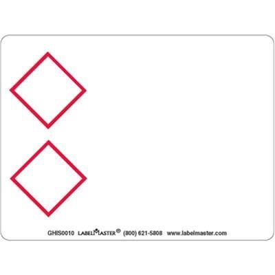 3 Red Diamonds Logo - Blank Label, 4