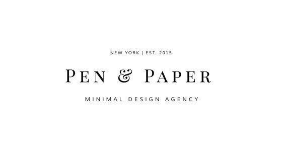 Info Please Logo - Pen & Paper Premade Logo -----\\ INFO