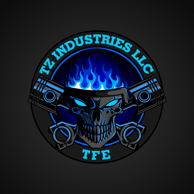 I About Logo - Creating a badass logo for a dirt track race team and performance