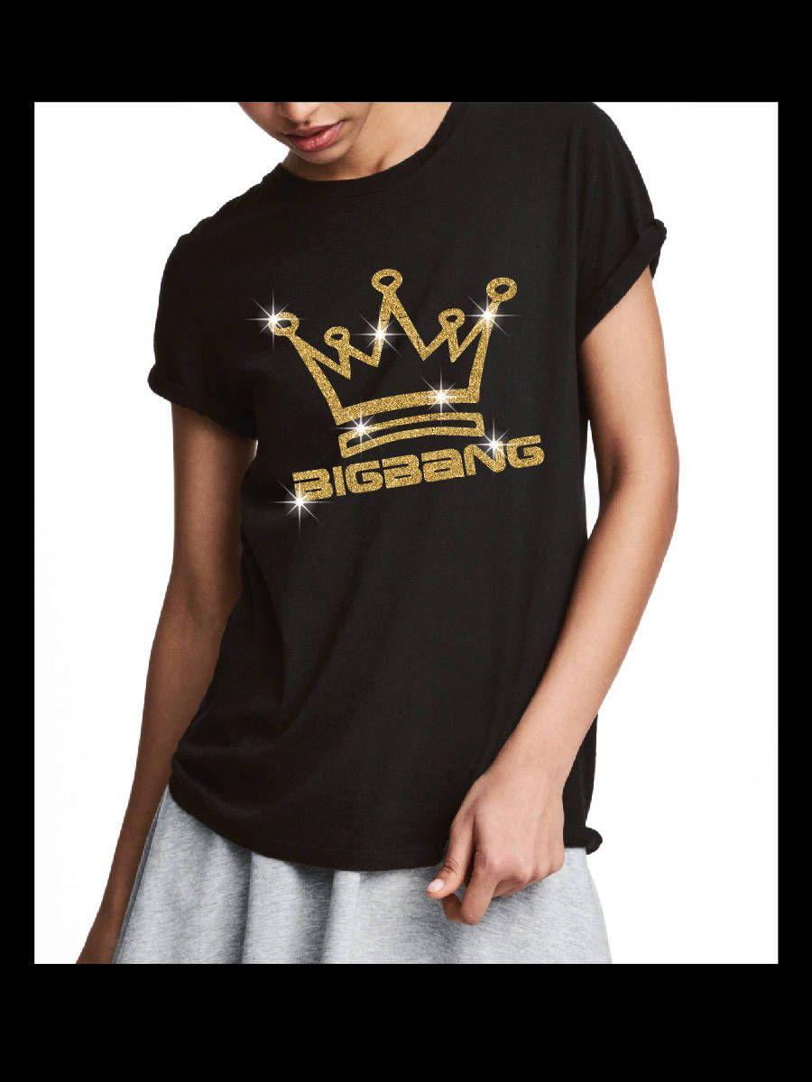 Glitter Crown Logo - Custom BIG BANG Kpop VIPs 