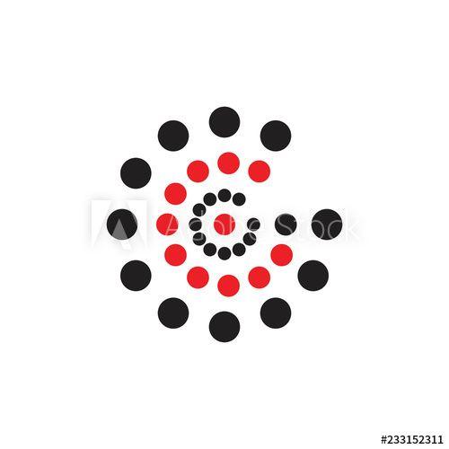 Dots Circle Logo - letter g dots circles logo vector - Buy this stock vector and ...