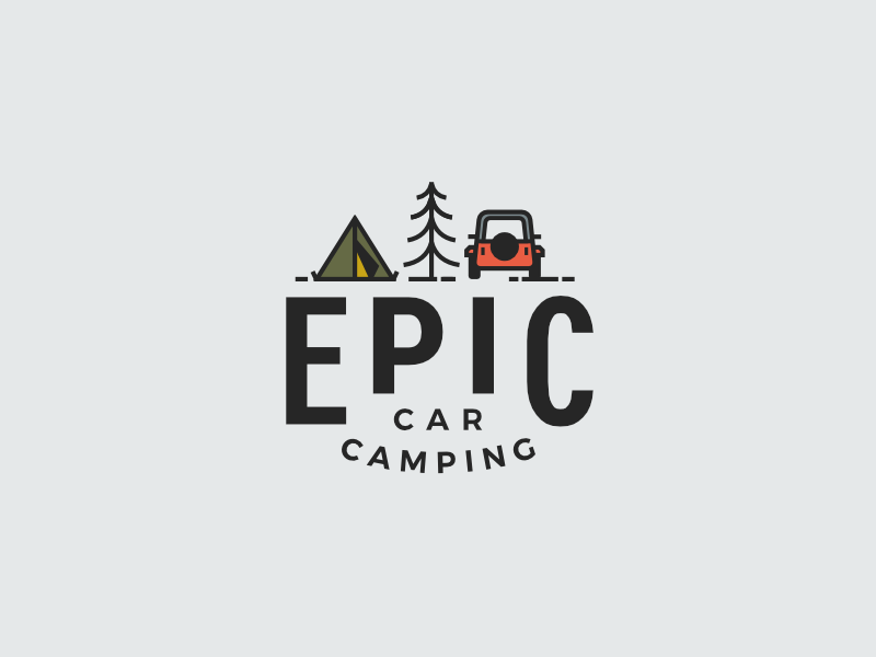 Epic Car Logo - Epic Car Camping Logo & Branding by Molly Gundlach | Dribbble | Dribbble