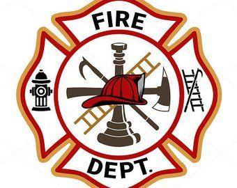 Fireman Symbol Logo - Firefighter emblem | Etsy