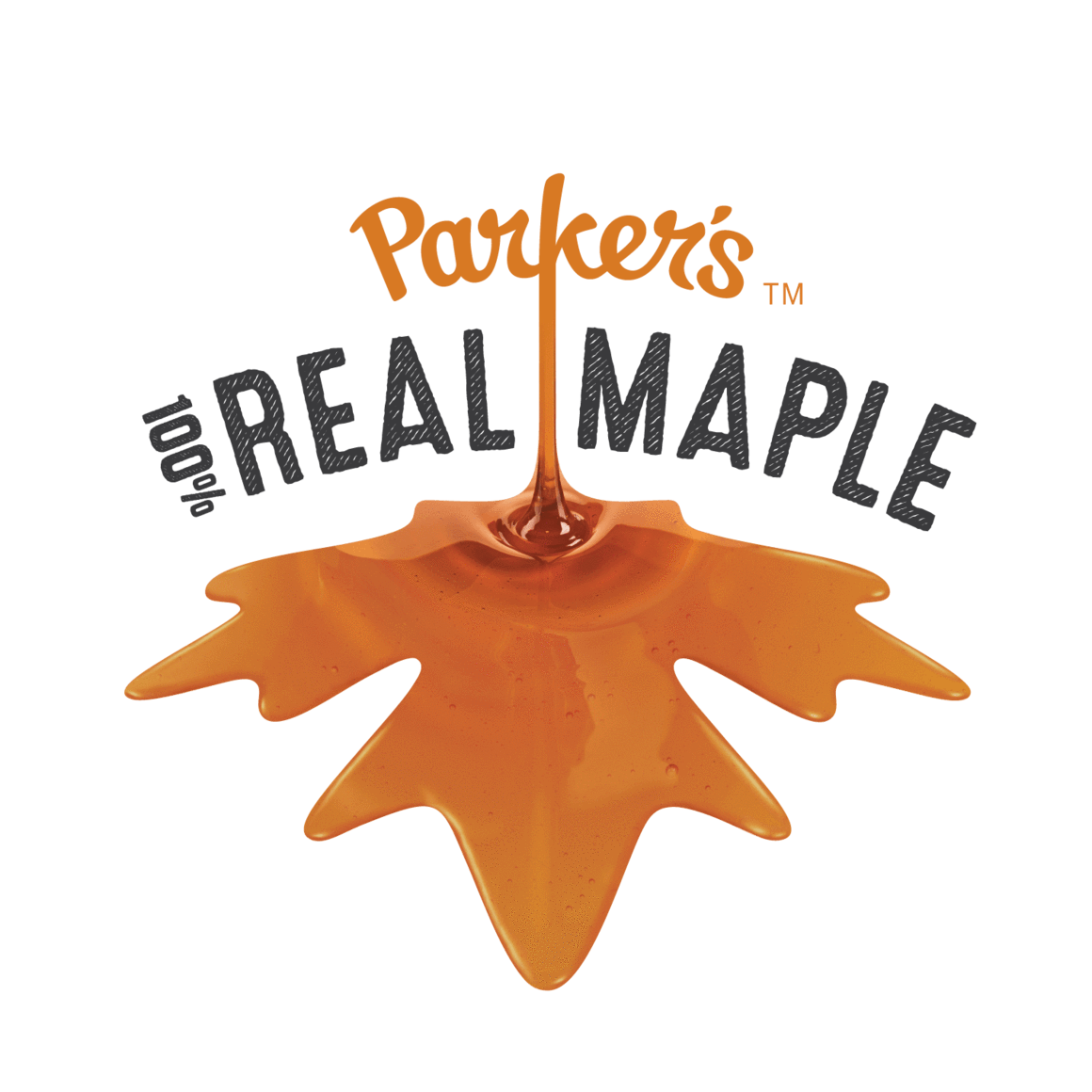 Maple Syrup Logo - 100% Real Maple Products - Parker's Real Maple™