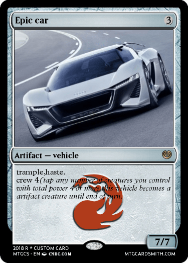 Epic Car Logo - Epic car by mlg20555 | MTG Cardsmith