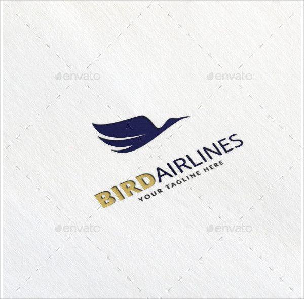 Bird Airline Logo - 23+ Best Airline Logo Templates - Free & Premium Download