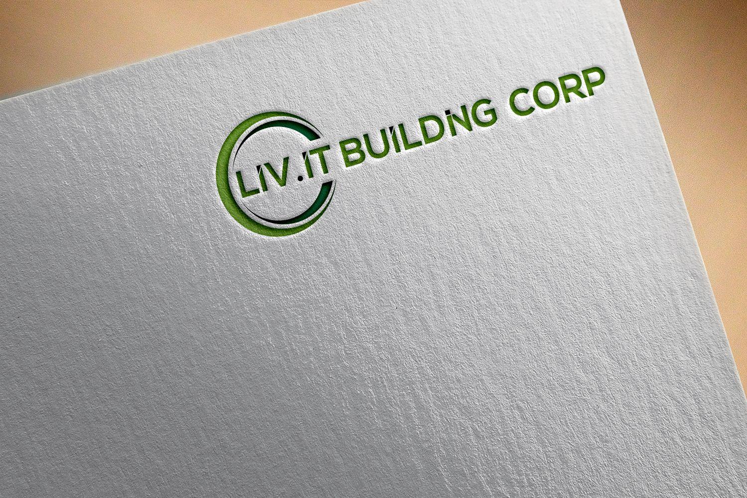 Buiilding Roman Company Logo - Professional, Conservative, Construction Company Logo Design for LIV