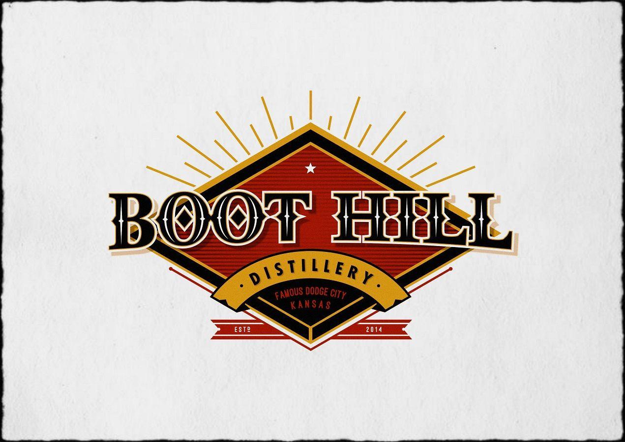 Buiilding Roman Company Logo - Building Logo Design for Boot Hill Distillery by roman.free. Design