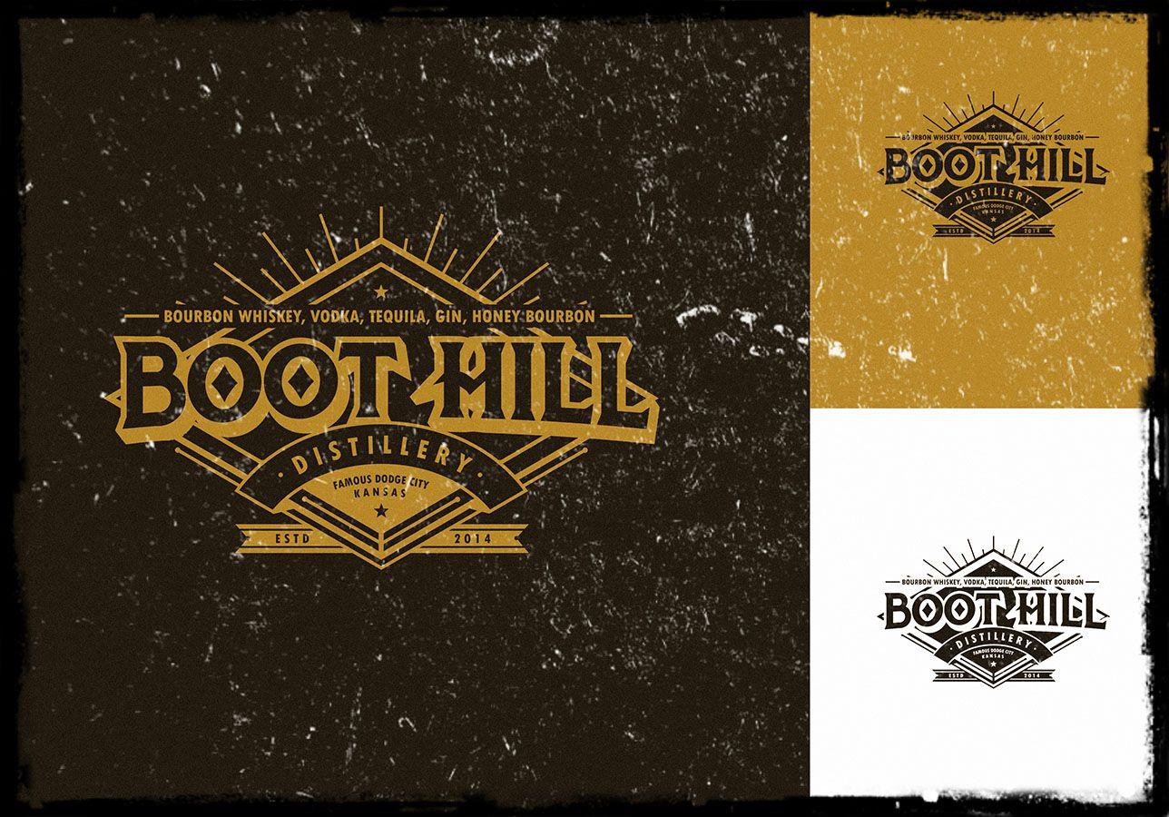 Buiilding Roman Company Logo - Building Logo Design for Boot Hill Distillery by roman.free | Design ...