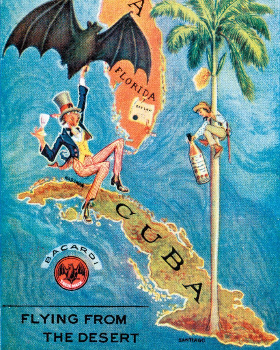 Vintage Bacardi Logo - The Rum Diaries (in pictures): Bacardi posters from 1920s to 1999 ...