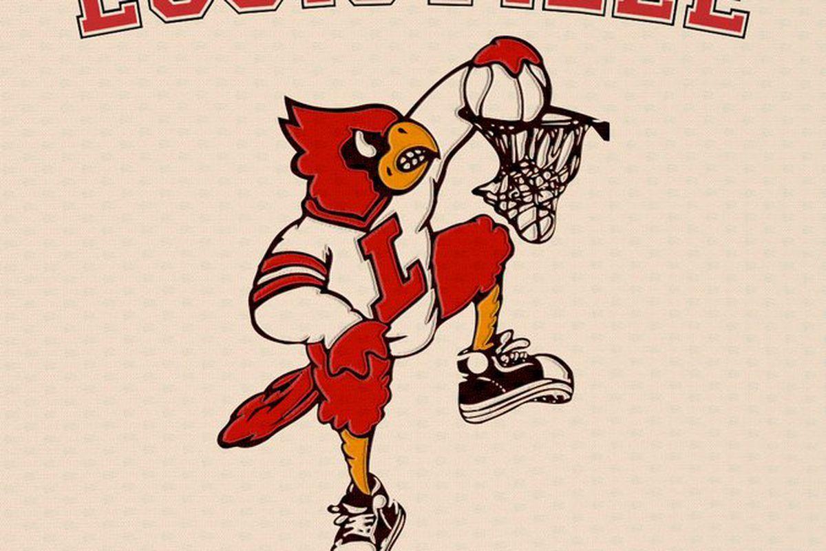 Louisville Cardinal Bird Logo - Louisville is bringing the Dunking Cardinal Bird uniforms back ...