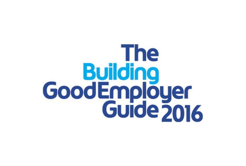 Buiilding Roman Company Logo - We made the in the Building Good Employer Guide 2016!