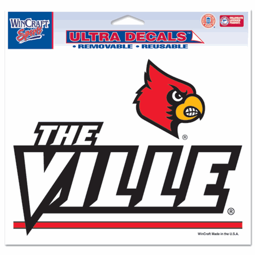 Louisville Cardinal Bird Logo - Louisville Cardinal Bird on Wing, holographix decal measures 3.6
