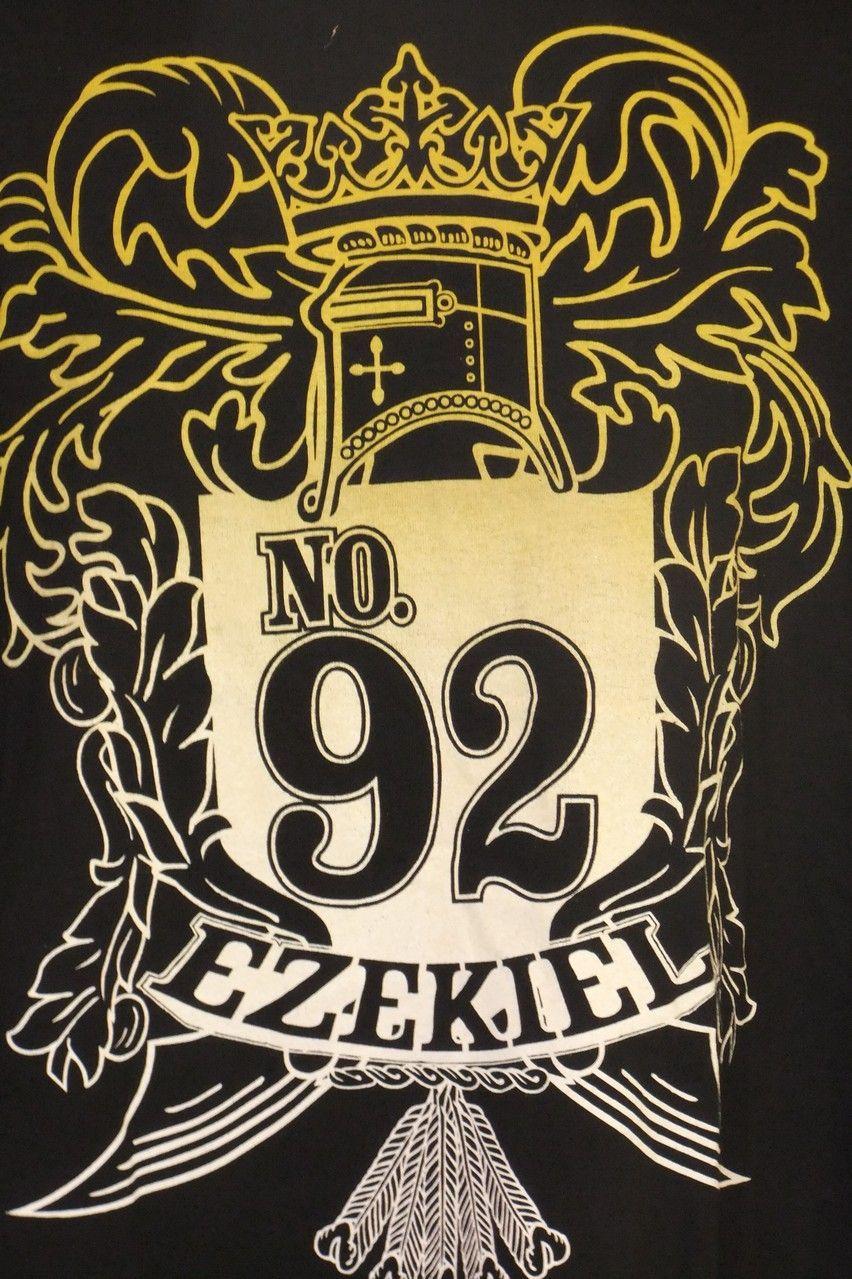 Black Yellow Company Logo - Ezekiel T Shirt Black Yellow Emblem 92 Company Logo L on PopScreen