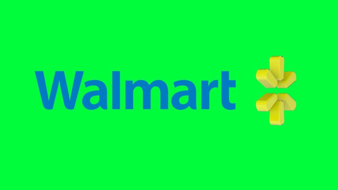 Walmrt Logo - Walmart Green Screen Logo Loop Chroma