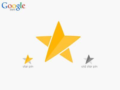 Stars Logo - Google Stars Logo and Pin (idea) by Safa Paksu | Dribbble | Dribbble