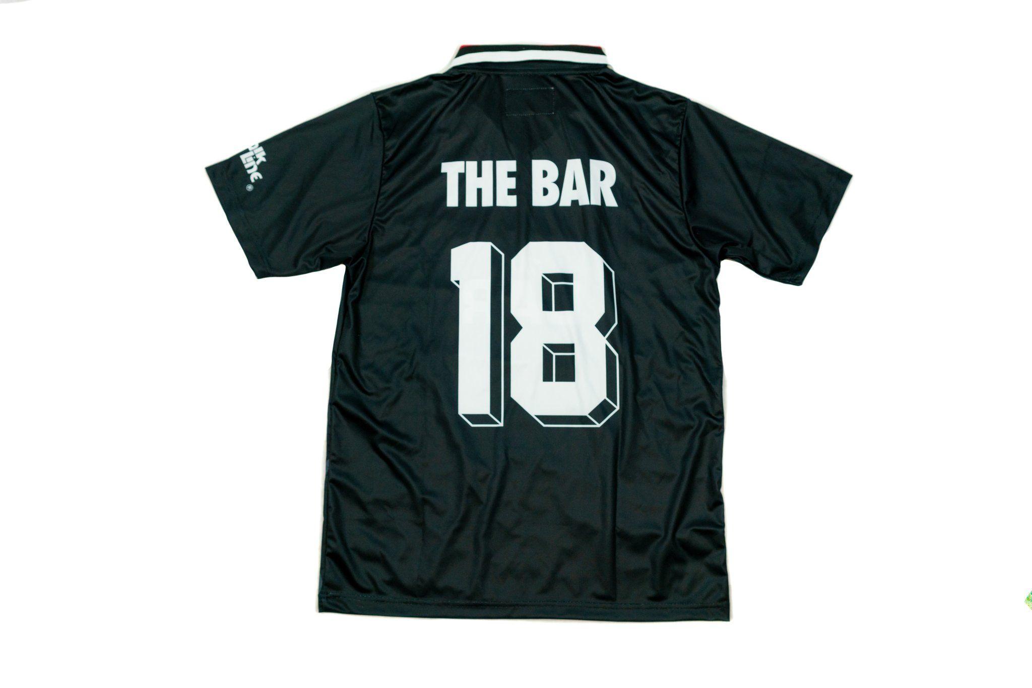 Soccer Apparel Logo - The Bar Logo Soccer Jersey - Chalk Line Apparel