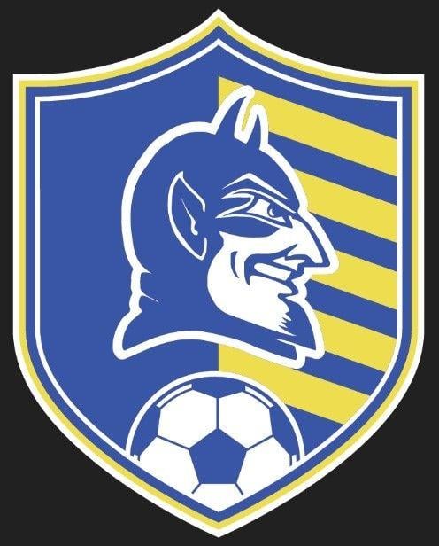Soccer Apparel Logo - Blue Devil Soccer Apparel Elementary School