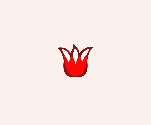 Fire Flower Logo - Flower Logos