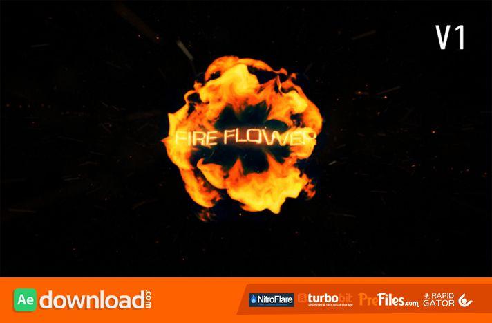 Fire Flower Logo - FIRE FLOWER LOGO (VIDEOHIVE) - FREE DOWNLOAD - Free After Effects ...