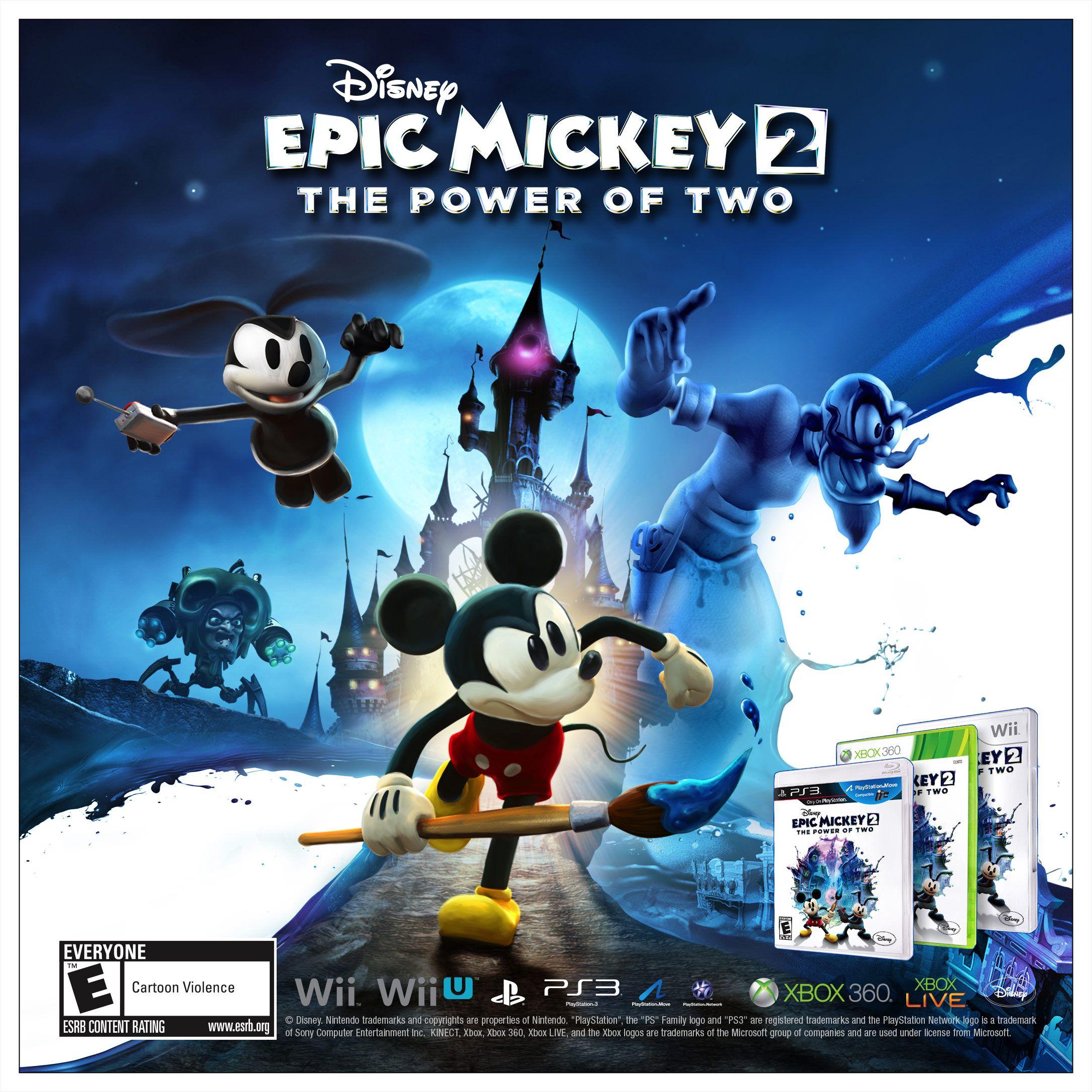 Epic Mickey 2 Logo - Ant Farm: Disney Epic Mickey 2: Out of Home