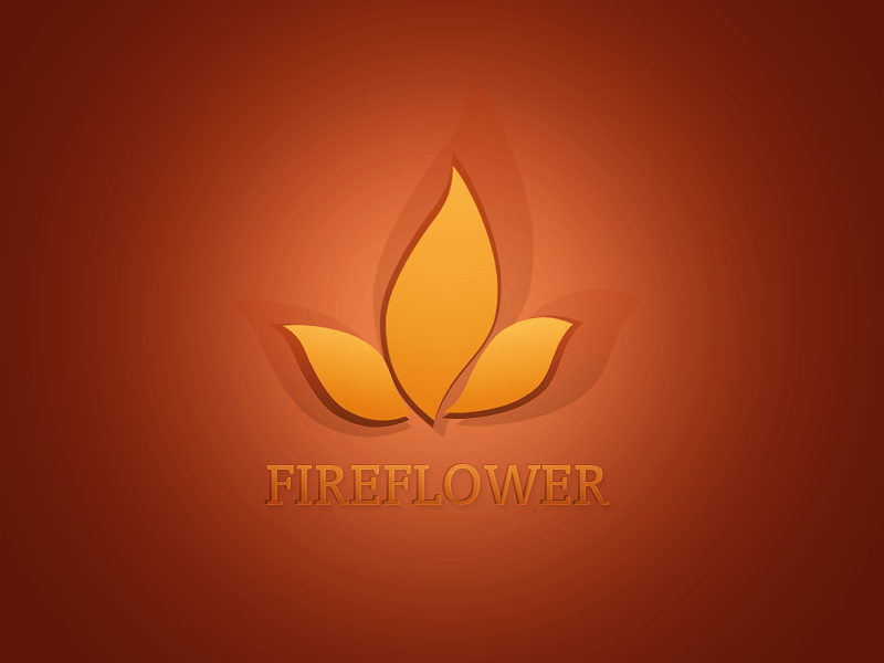 Fire Flower Logo - FireFlower-logo by FusionxViRaL on DeviantArt