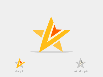 Stars Logo - Google Stars Logo and Pin (idea) #2 by Safa Paksu | Dribbble | Dribbble