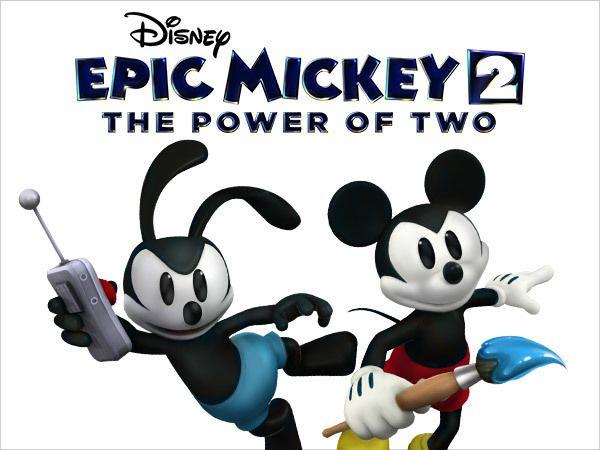 Epic Mickey 2 Logo - Disney Epic Mickey 2: The Power Of Two