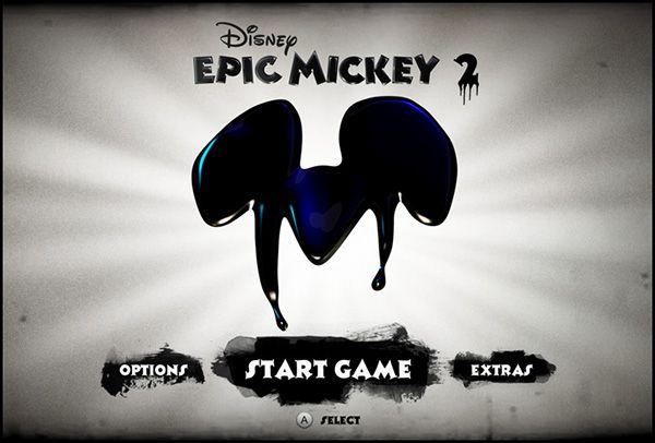 Epic Mickey 2 Logo - Epic Mickey 2: The Power of Two Game UI