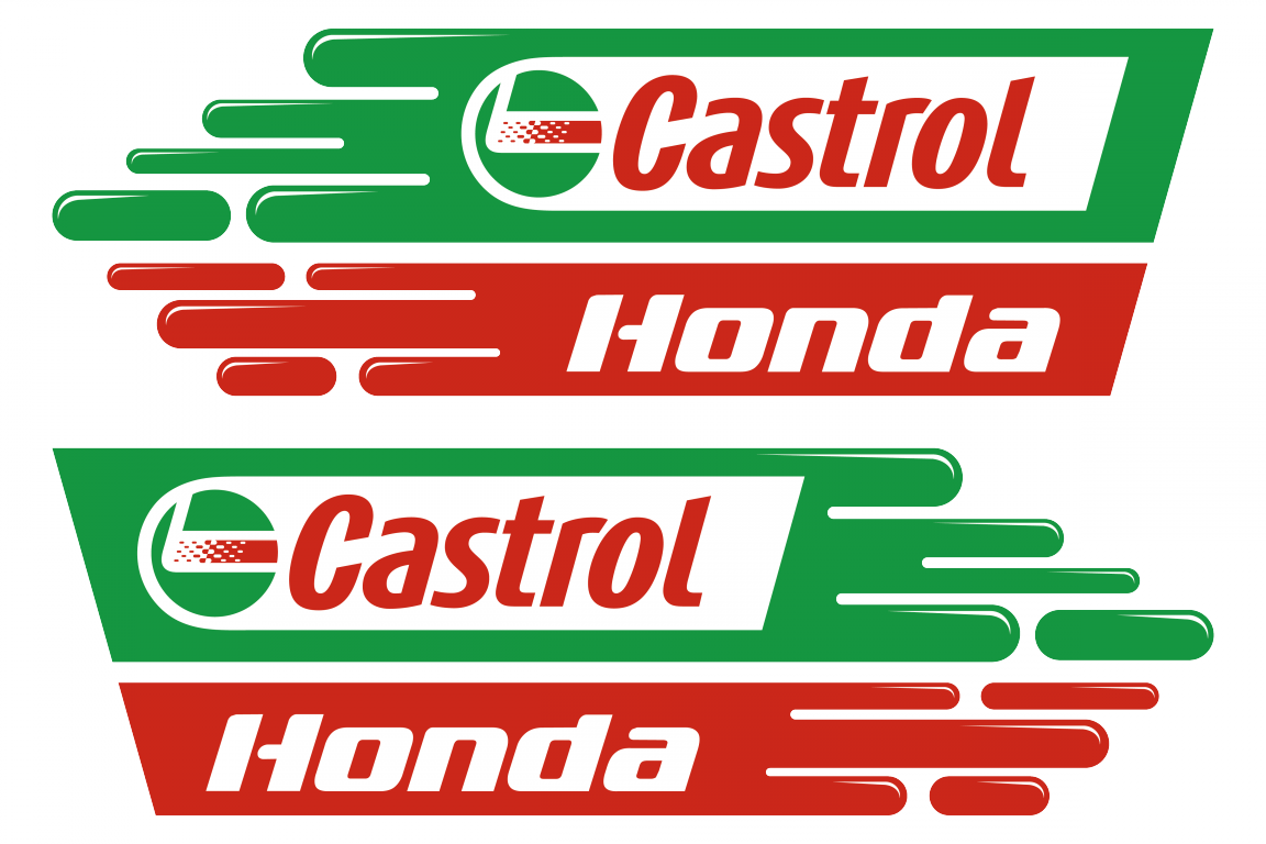 Castrol Logo - Castrol logo stickersChoose the color yourselfand select the size