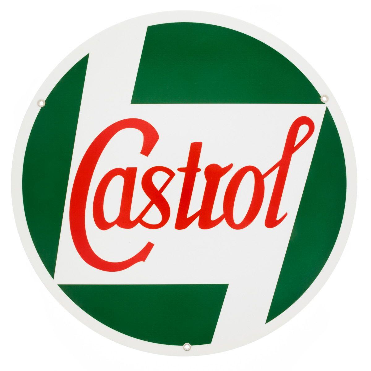 Castrol Logo - Castrol Oil Logo Vintage Style Garage Sign_D at Retro Planet