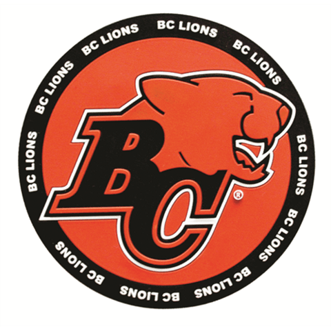BC Lions Logo - Pack BC Lions Coasters