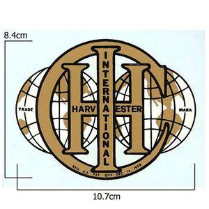 International Globe Logo - Stationary Engine Transfer - International IHC (globe logo) | eBay