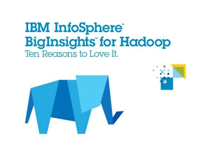 InfoSphere Logo - IBM InfoSphere BigInsights for Hadoop: 10 Reasons to Love It