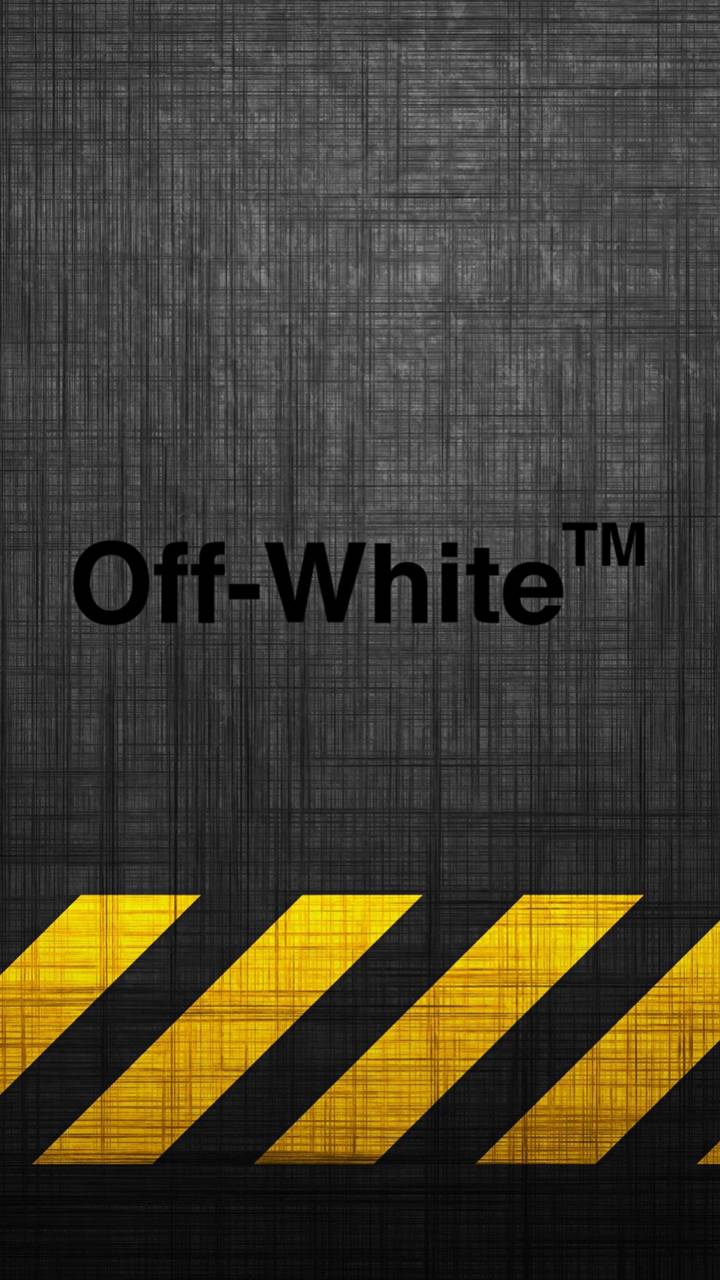 Off White Caution Logo - Off White Caution Wallpaper by AndreKato - 5d - Free on ZEDGE™