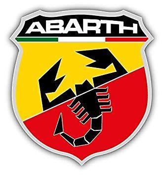 Abarth Scorpion Logo - Fiat Abarth Scorpion Logo Auto Car Bumper Sticker Decal