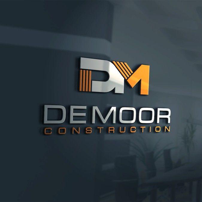 English Construction Logo - DM Construction. Logo & business card contest