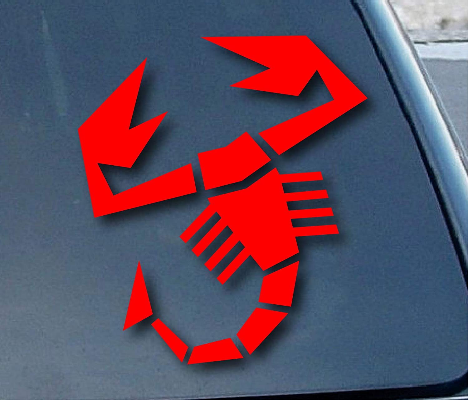Abarth Scorpion Logo - Fiat Abarth Scorpion Car Window Vinyl Decal Sticker 4