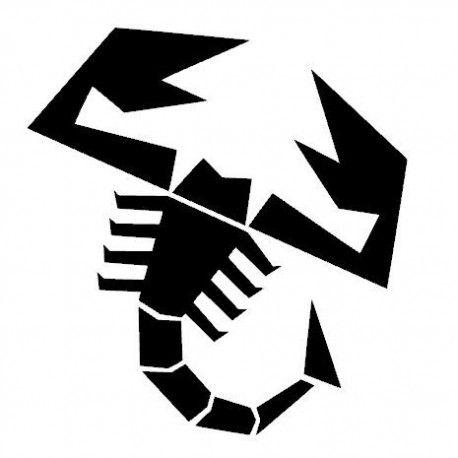 Abarth Scorpion Logo - STICKERS ABARTH SCORPION