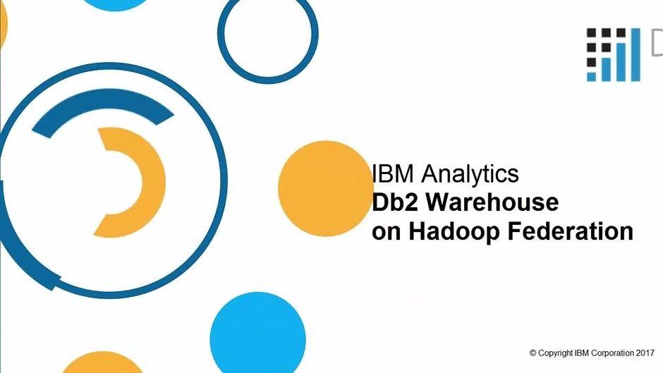 IBM Hadoop Logo - Db2 Warehouse on Hadoop Federation