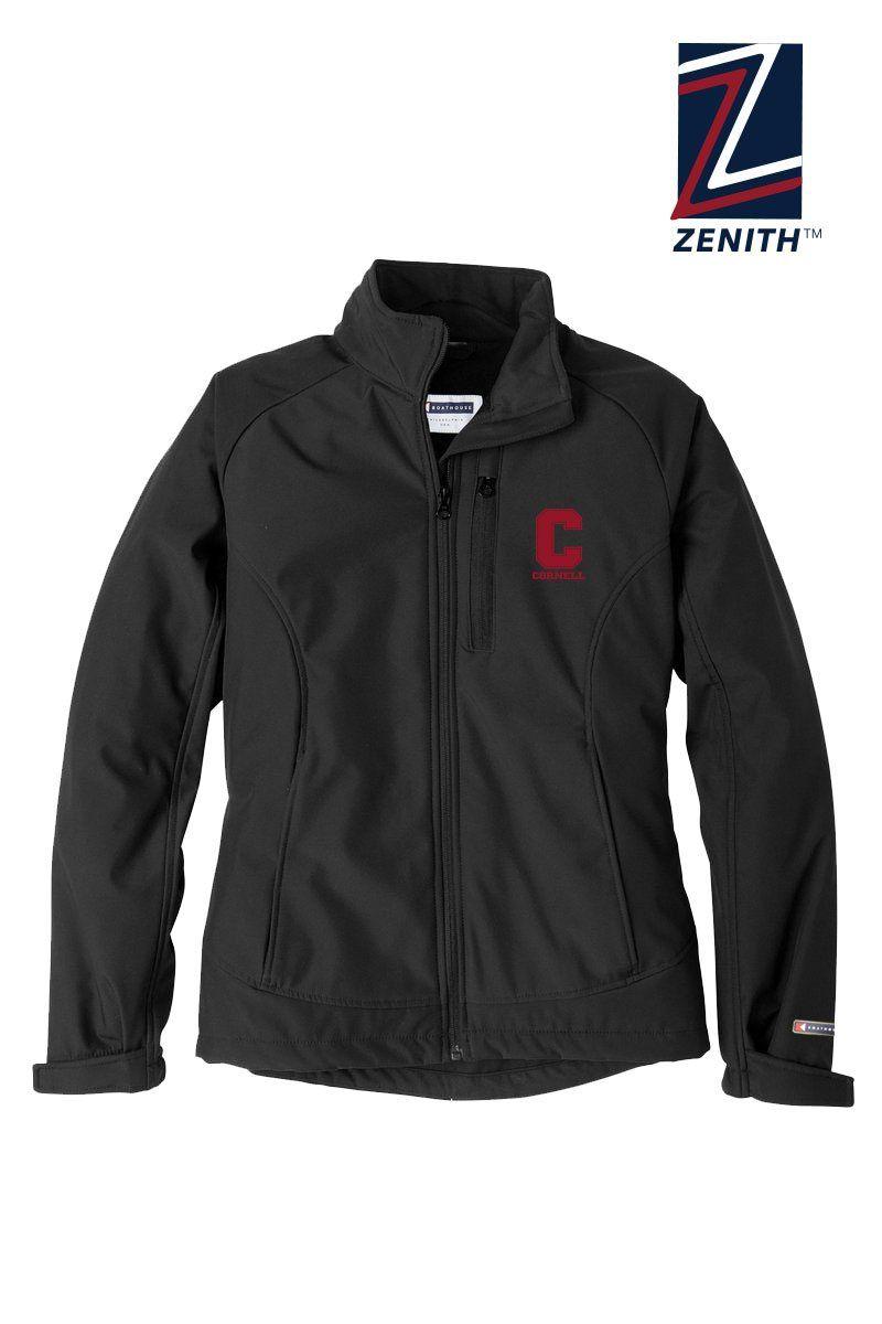 Cornell C Logo - Cornell University Women's Equinox Soft Shell Jacket with C Logo ...
