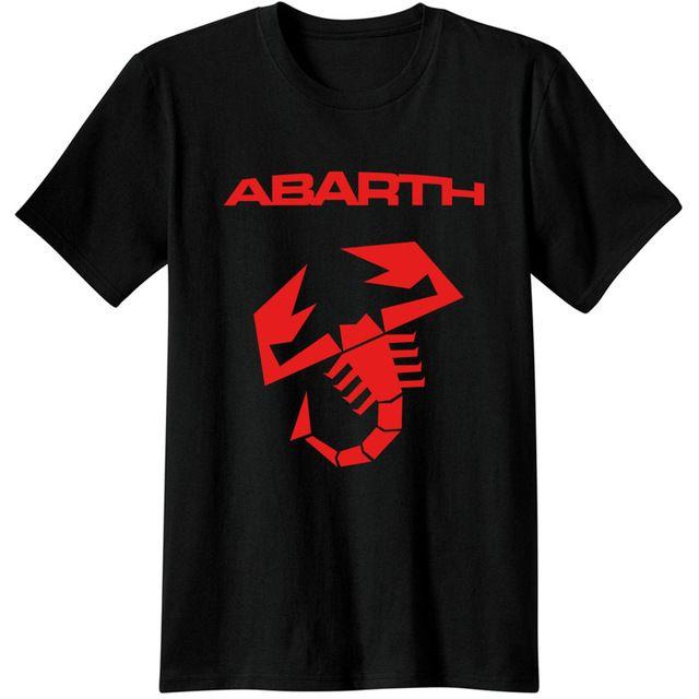 Abarth Scorpion Logo - Abarth Scorpion Logo T Shirt 100% Cotton Tops Tees T shirt