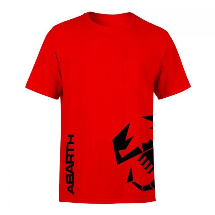 Abarth Scorpion Logo - Fiat Mens Abarth Scorpion Wrap T Shirt