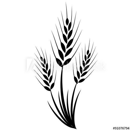 Black Grass Logo - Wheat grass green icon juice black. Logo, banner, frame for