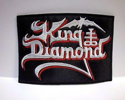 Red and White Diamond Shaped Logo - KING DIAMOND WHITE Shaped Logo Embroidered Patch - $6.66 | PicClick