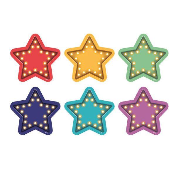 Organization in a Circle Stars Logo - Marquee Stars Vinyl Markers - Organization - For The Classroom